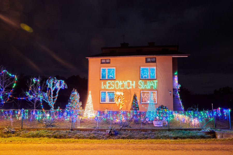 Ruszył konkurs na najpiękniejszą iluminację świąteczną w Gminie Lubaczów